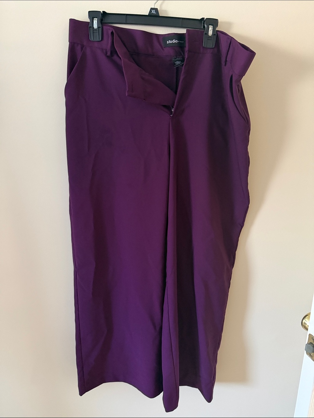torrid Plum Wide-Leg Trousers